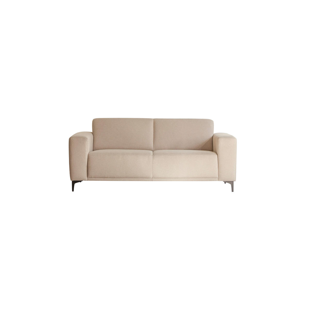 SOFA Lars Beige aus Stoff - Beige, Textil (194/80/90cm) - Tikamoon