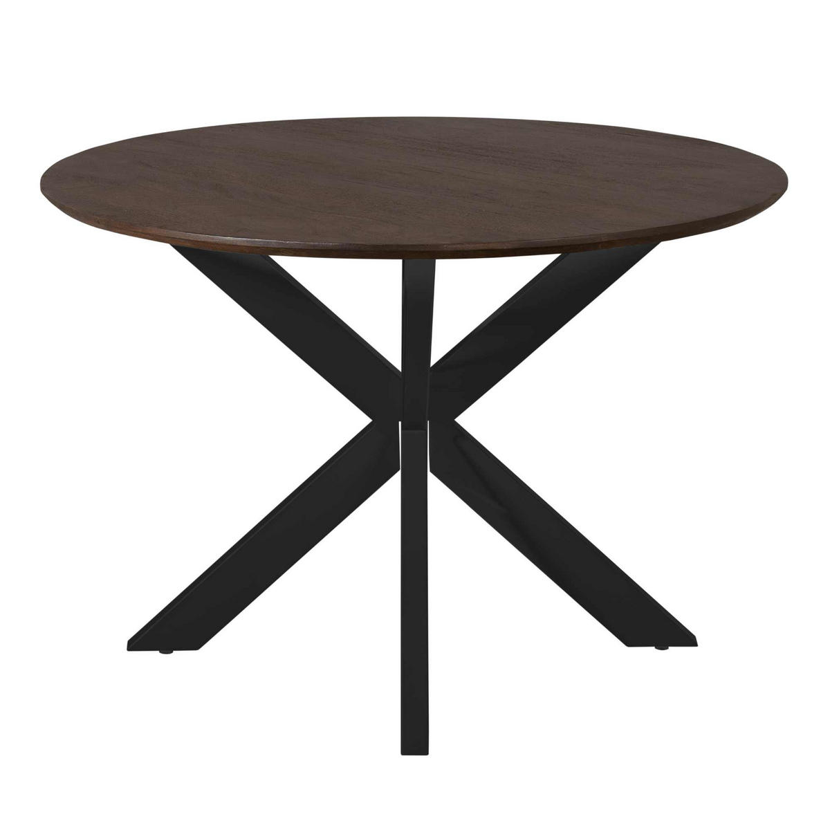 ESSTISCH Madison Schwarz 110/110/76 cm - Schwarz, Holz (110/110/76cm) - Starfurn