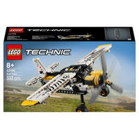 KLEMMBAUSTEINE Technic Buschflugzeug - Rot, Kunststoff (9/14/26cm) - Lego