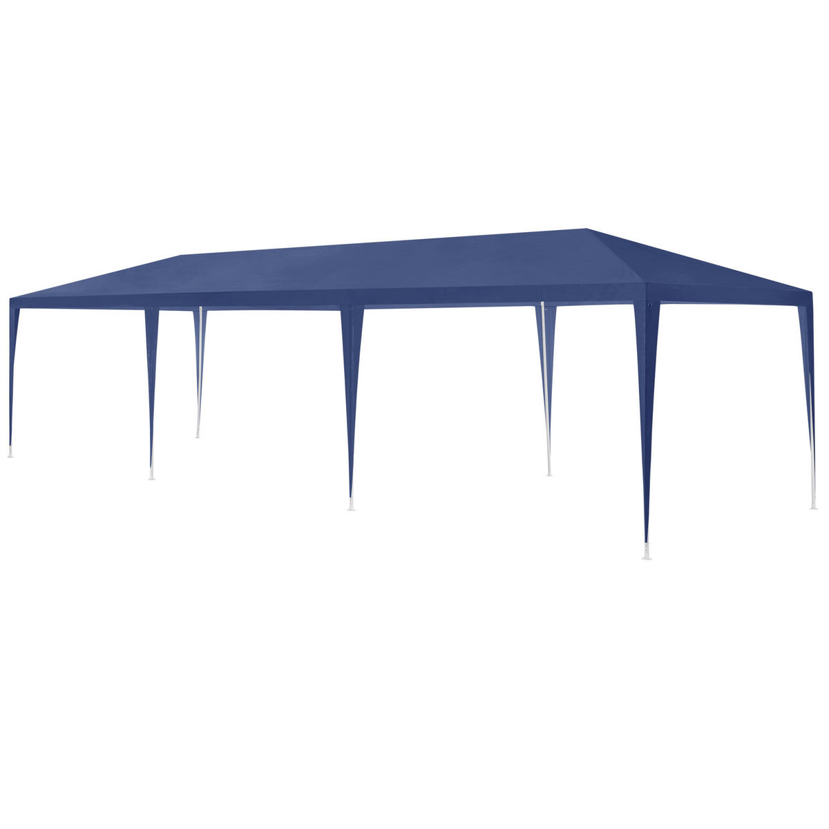 PARTYZELT Wedau - Dunkelblau, Kunststoff/Metall (900/255/300cm) - casa.pro