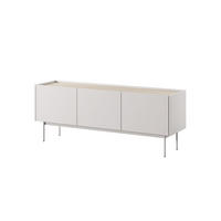 TV-LOWBOARD BEIGE - Beige, Holzwerkstoff (144/55/37cm) - FURNLUX