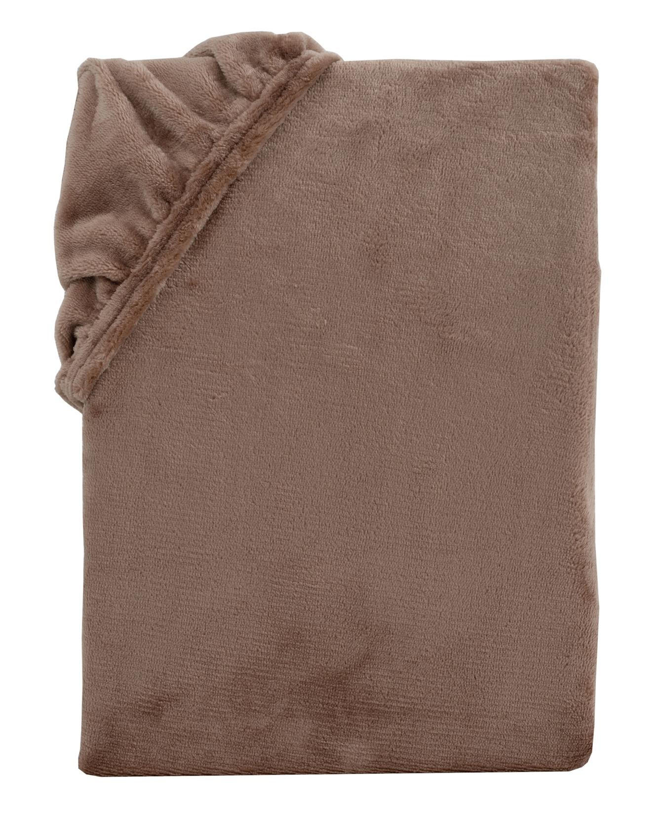 CASHMERE-TOUCH-SPANNBETTLAKEN 160x200 cm, Kuscheliges Winter Bettlaken Nougat - Braun, Textil (160/200cm) - Carpe Sonno