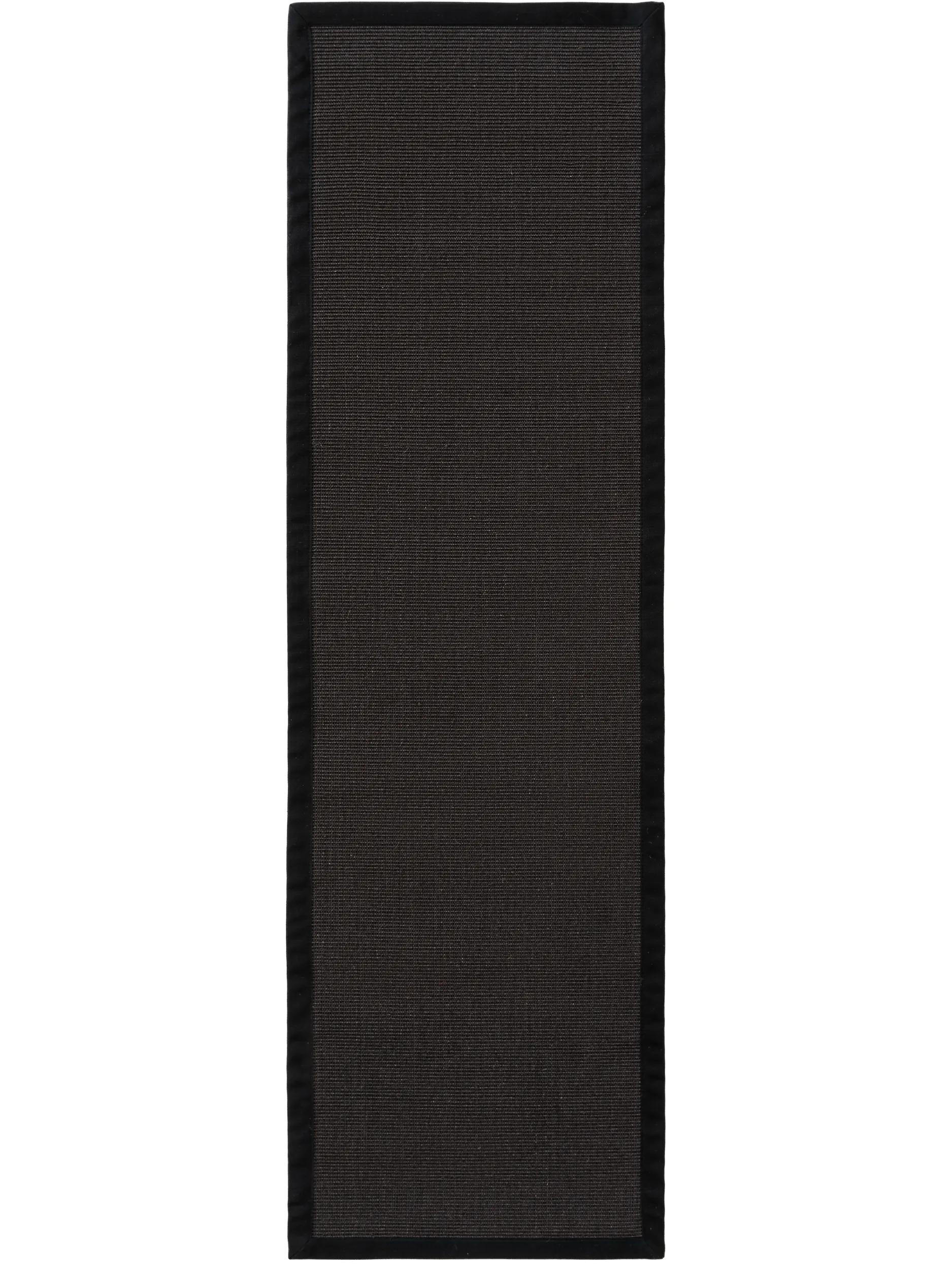 SISALTEPPICH Sana Schwarz 70x300 cm - Schwarz, Textil (70/300cm) - benuta Nest