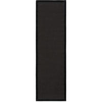 SISALTEPPICH Sana Schwarz 70x300 cm - Schwarz, Textil (70/300cm) - benuta Nest