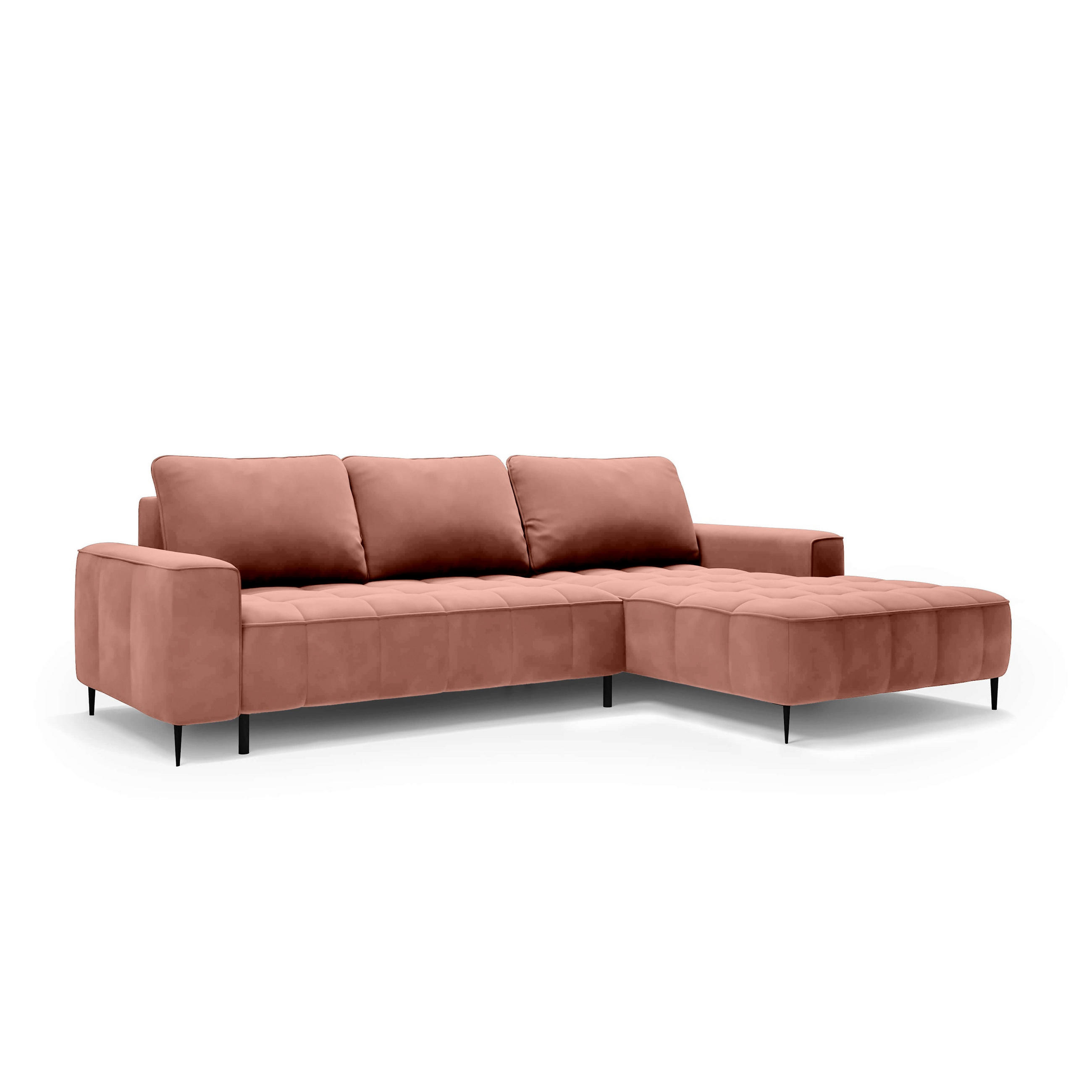 Pillovely Ecksofa Rosa 280x90x166 cm
