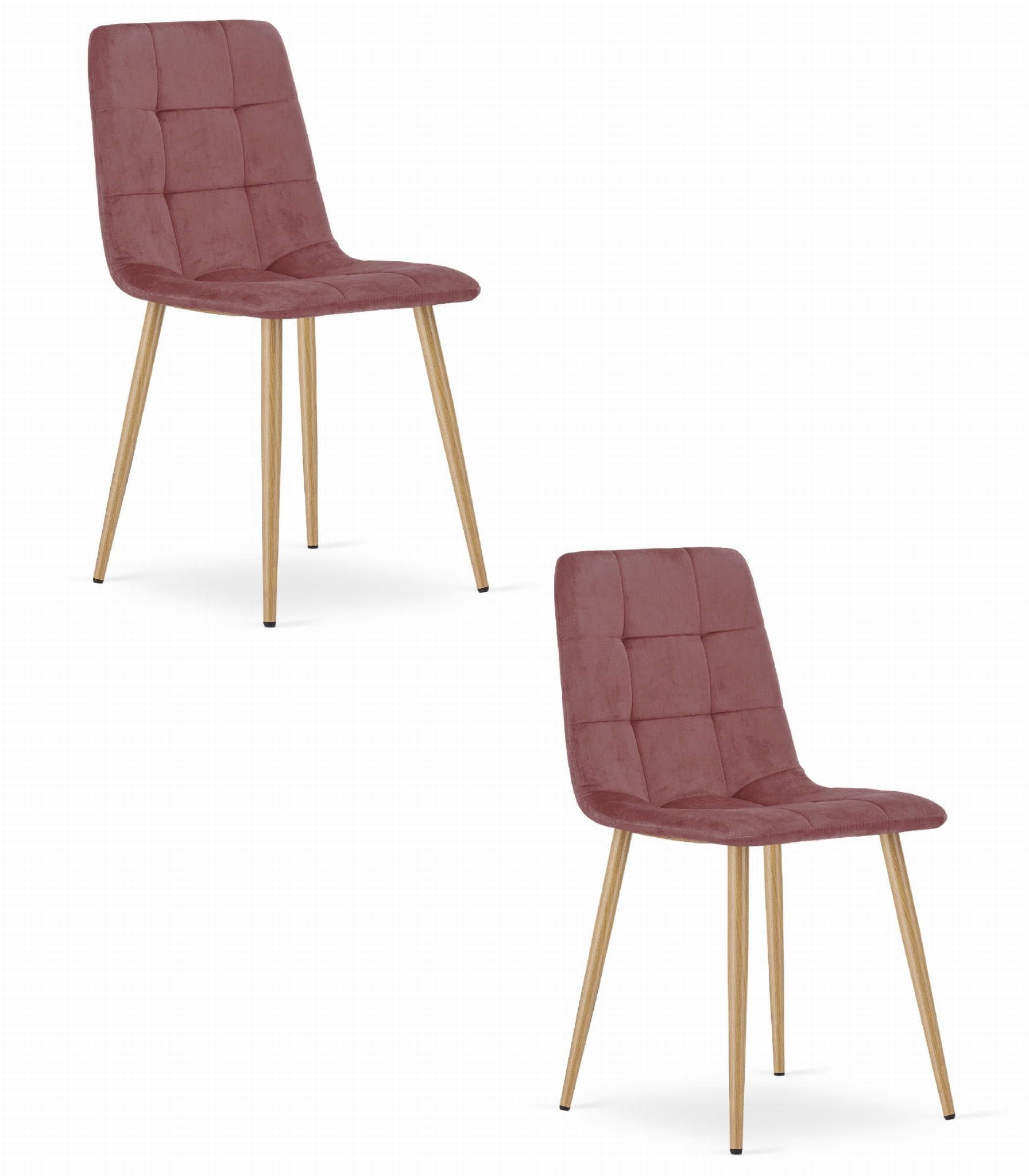 Best For Home Esszimmerstühle Pink 46x89x51 cm