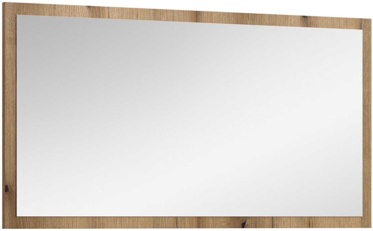 SPIEGEL Station Evoke Oak Nachbildung - Braun, Holzwerkstoff (106/55/2cm) - Xonox