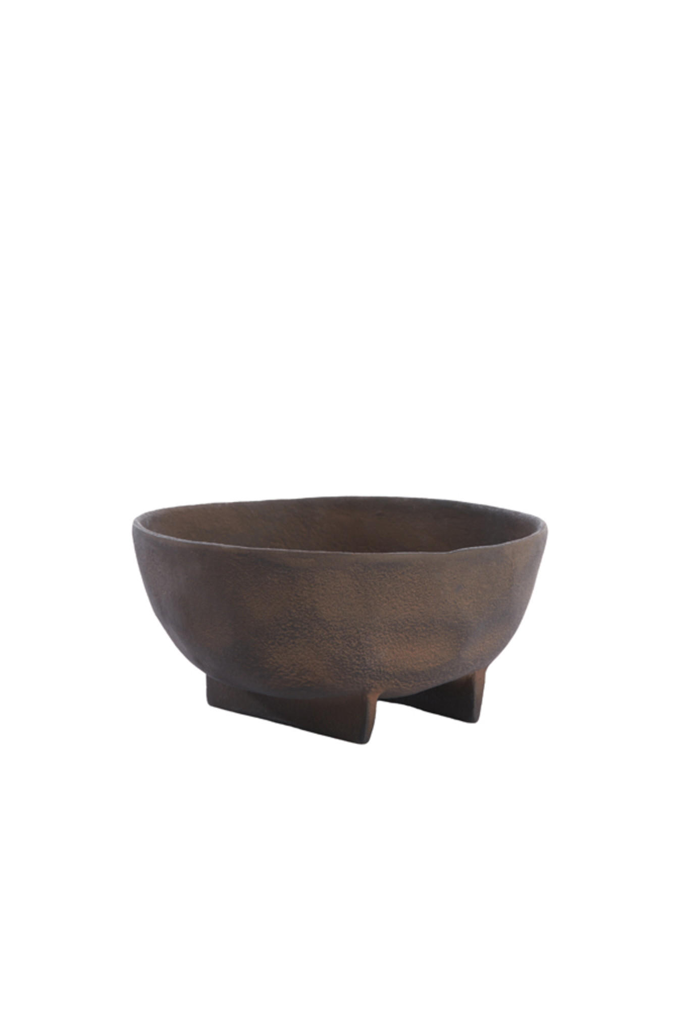 LIGHT & Living - ROSANA Schale - 21x20,5x10cm - Braun - Braun, Metall (10cm) - Light & Living