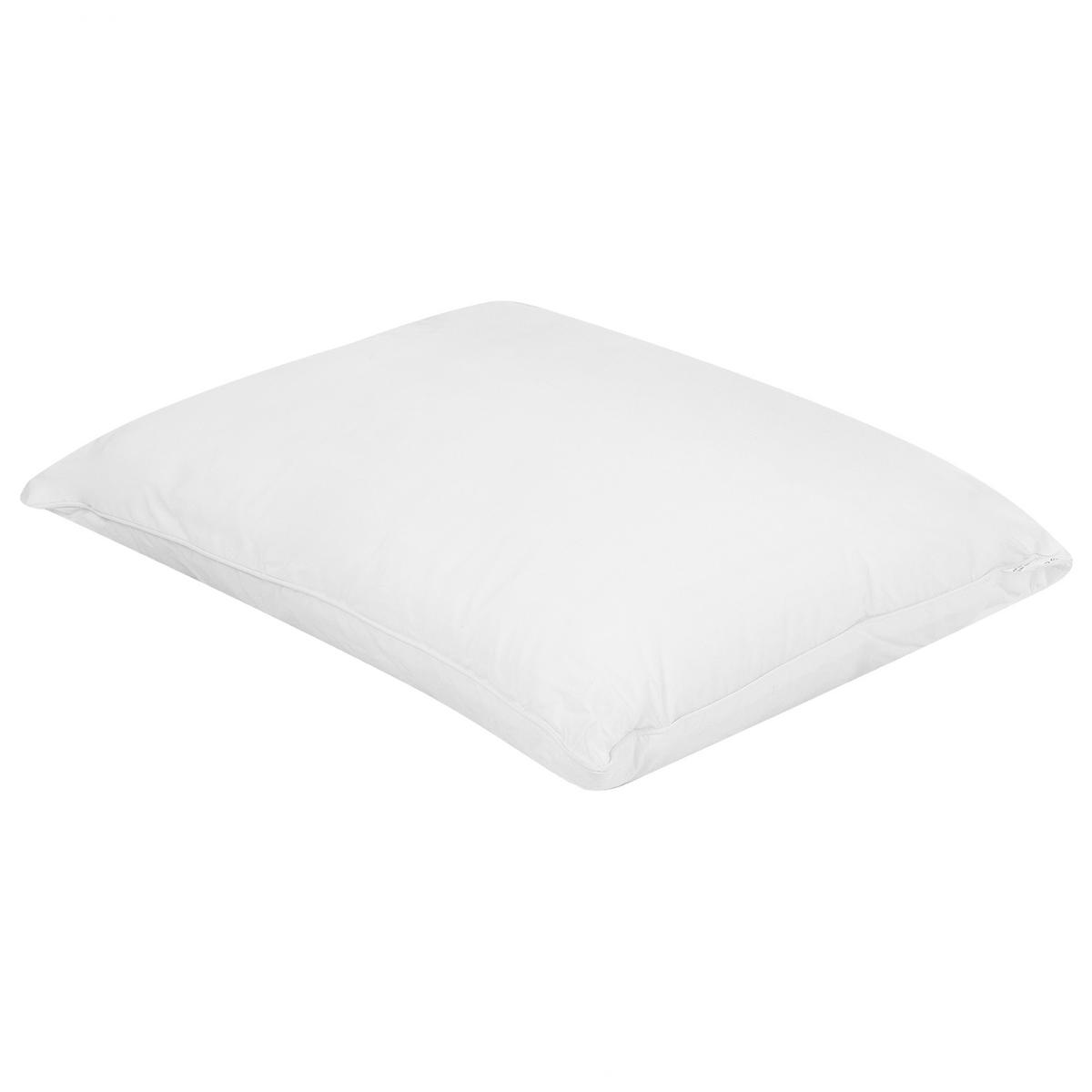 Kissen 2er-Set Weiß 60/50 cm Triglav - Weiß, Textil (60/50cm) - Beliani