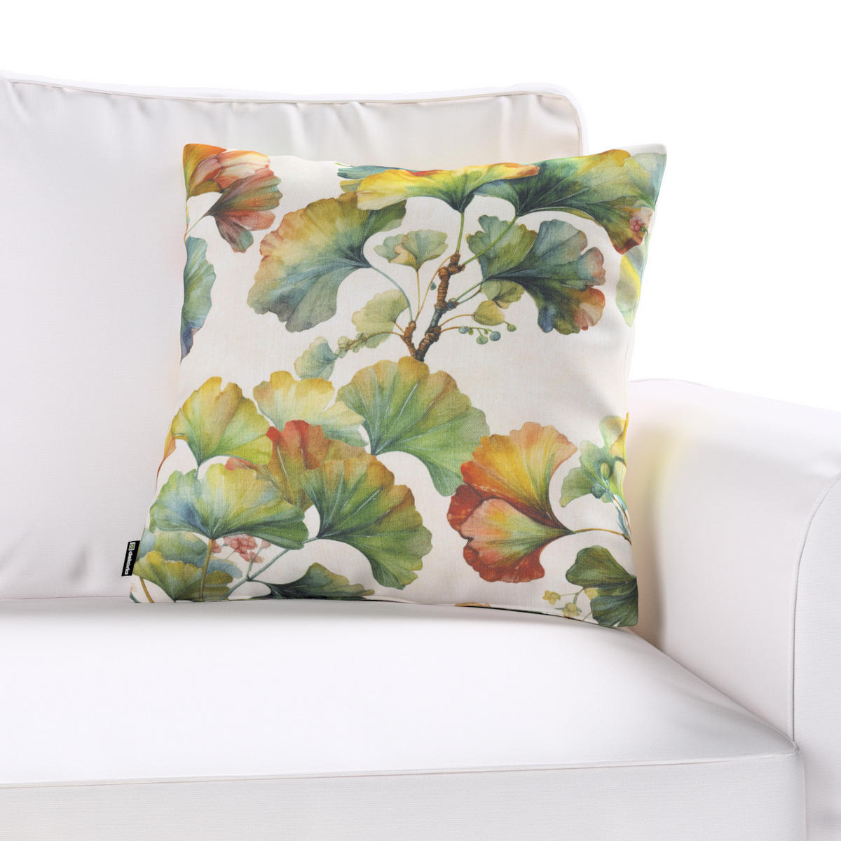 KISSENHÜLLE Botanic grün, 43x43 cm - Grün, Textil (43/43cm) - Dekoria