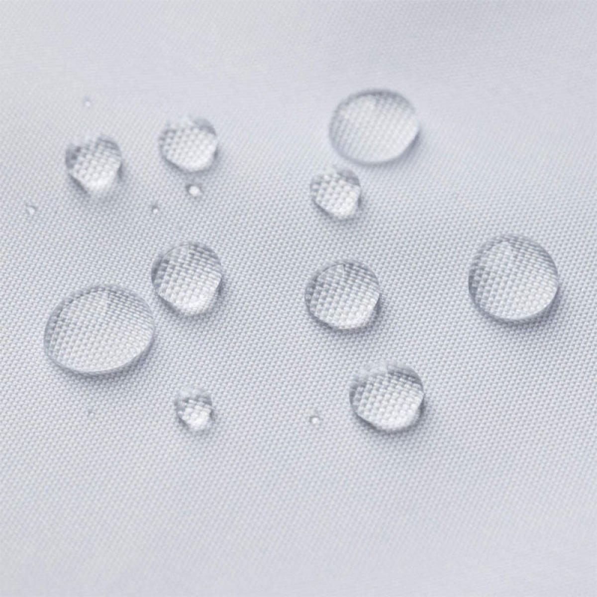 DUSCHVORHANG Weiß Polyester mit Haken - Weiß, Textil (200/100cm) - MCBOSON