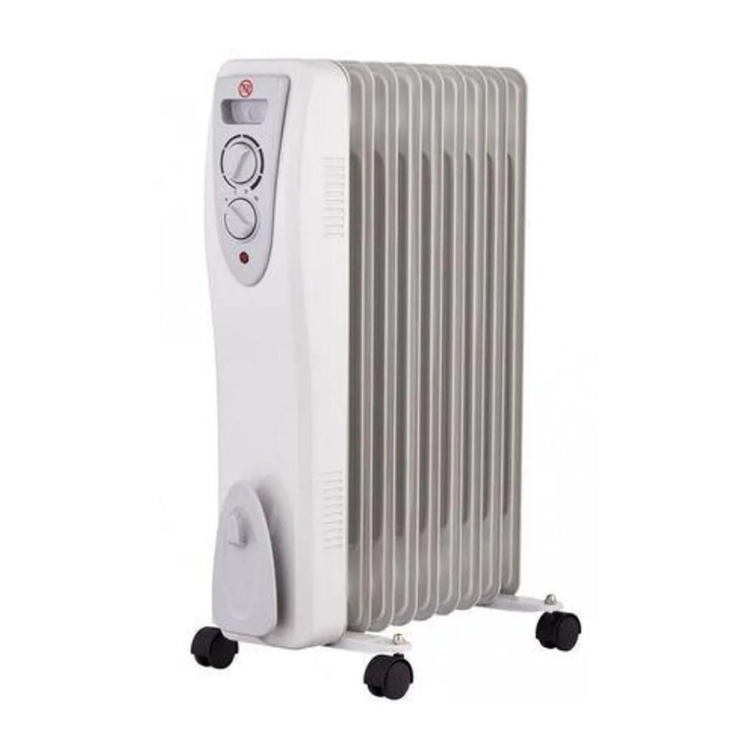 KONVEKTOR Elektroheizung 700–2000 W Programmierbar Weiß - Weiß, Kunststoff/Metall (68/44/19cm) - JUNG