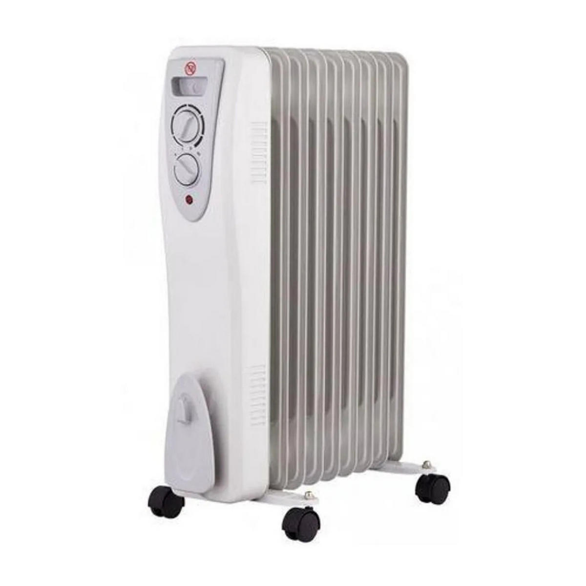 KONVEKTOR Elektroheizung 700–2000 W Programmierbar Weiß - Weiß, Kunststoff/Metall (68/44/19cm) - JUNG