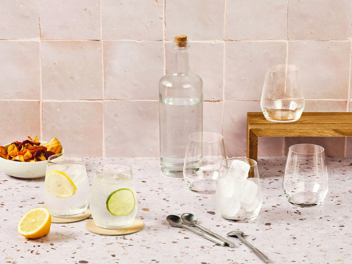 TRINKGLAS Lagom 380ml - 6er-Set - Transparent - Transparent, Glas (0.38L) - Björn