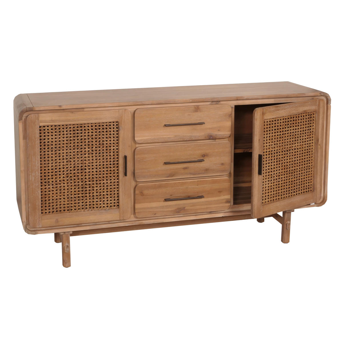 SIDEBOARD Braun - Braun, Holz (160/83/45cm) - MCW