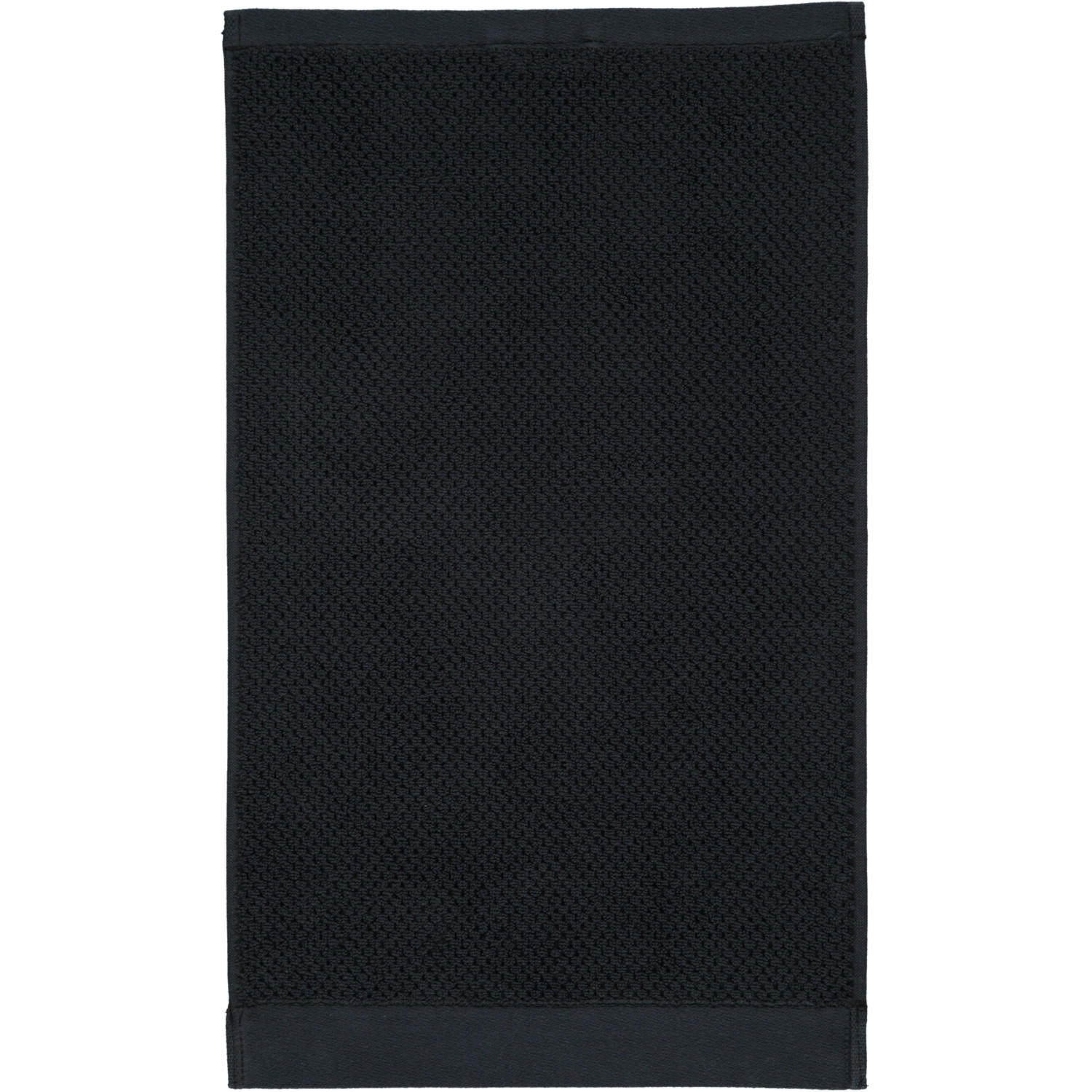 GÄSTETUCH BARONESSE SCHWARZ - 15 - Schwarz, Textil (30/50cm) - Rhomtuft