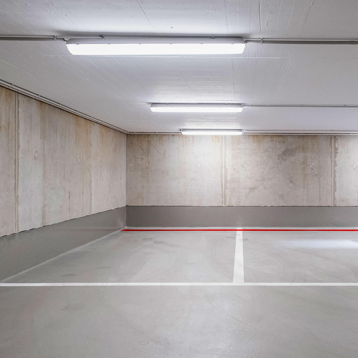 LED DECKENLEUCHTE Weiß Kunststoff 4er Set - Weiß, Kunststoff (120/6.6/5.8cm)