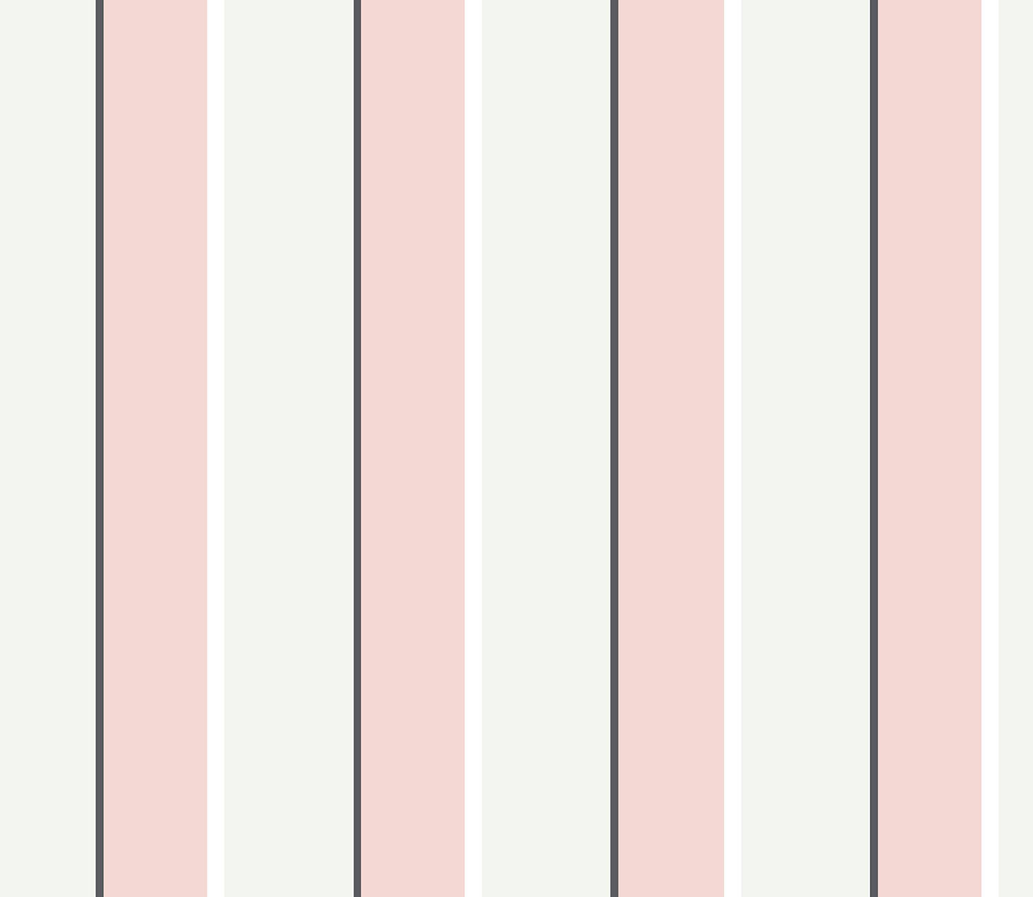 TAPETE Streifen 53 cm x 10 m - Pink, Papier (53/1000cm) - Sanders & Sanders