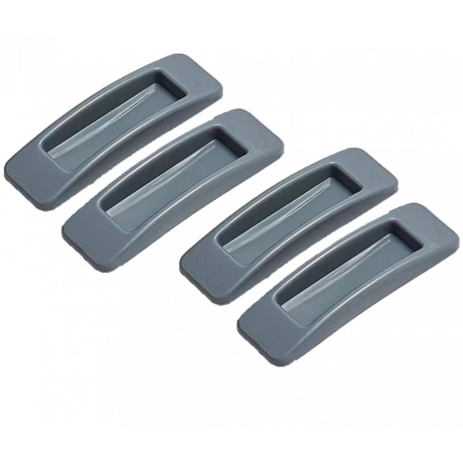 Mcboson Schiebetürgriff Grau 3.3x1.4x10.9 cm