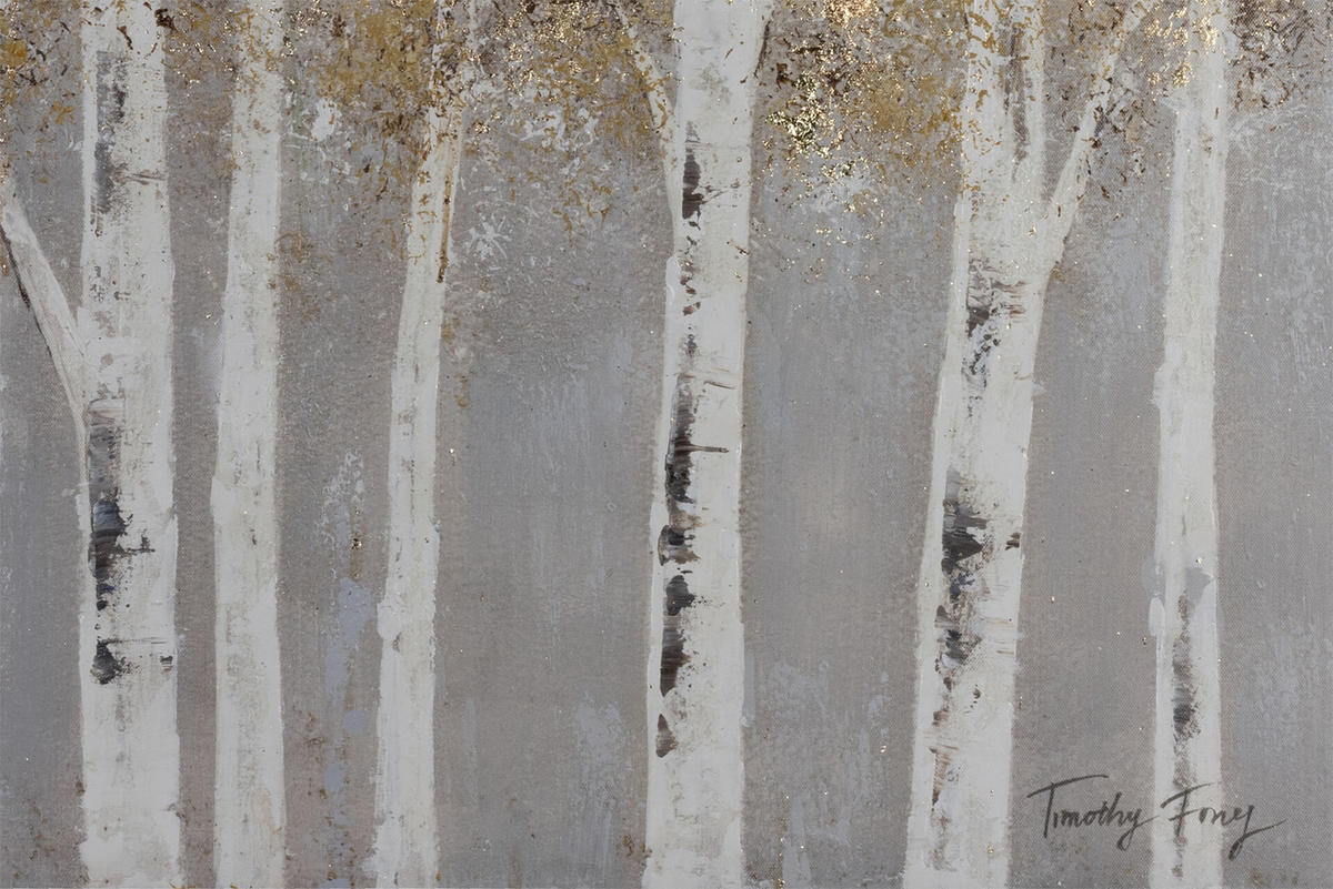 ACRYLBILD HANDGEMALT 100/75 cm - Grau, Holz/Textil (100/75cm) - KUNSTLOFT