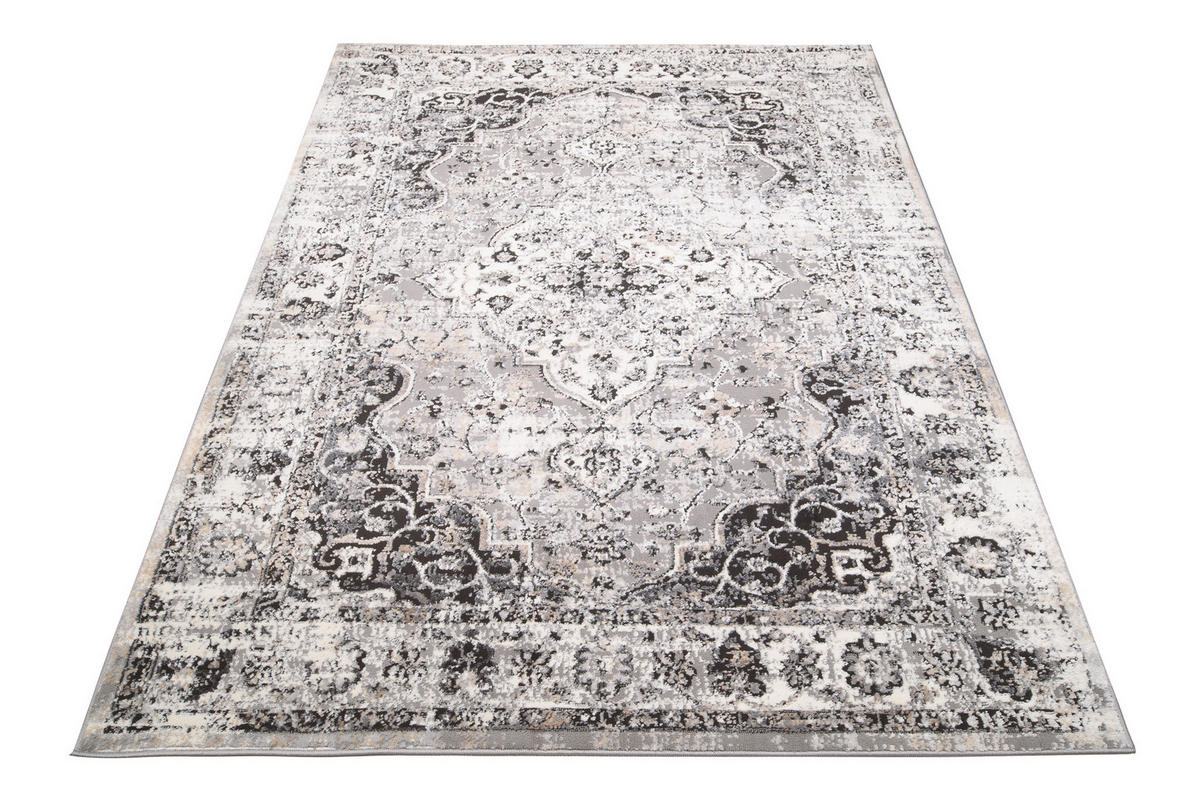 TEPPICH VALLEY Grau 160/220 cm - Grau, Textil (160/220cm) - Tapiso