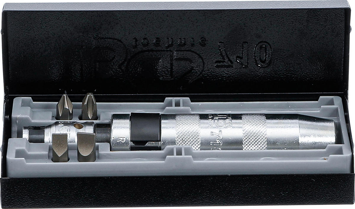 HAND-SCHLAGSCHRAUBER-SATZ MIT BITS | 5-TLG. - Multicolor, Kunststoff/Metall (1/1cm) - BGS technic