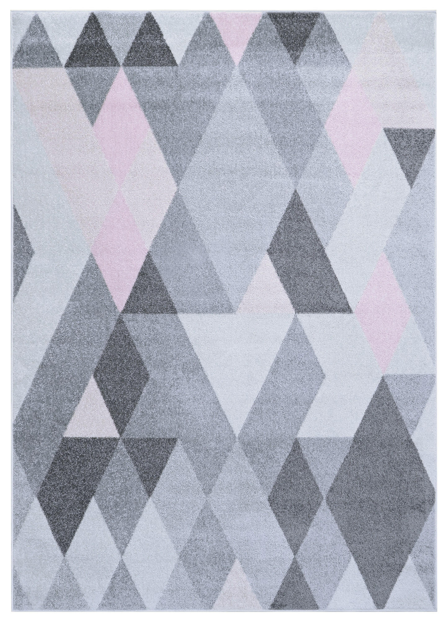 Tapiso Teppich Grau, Hellgrau 80x150 cm