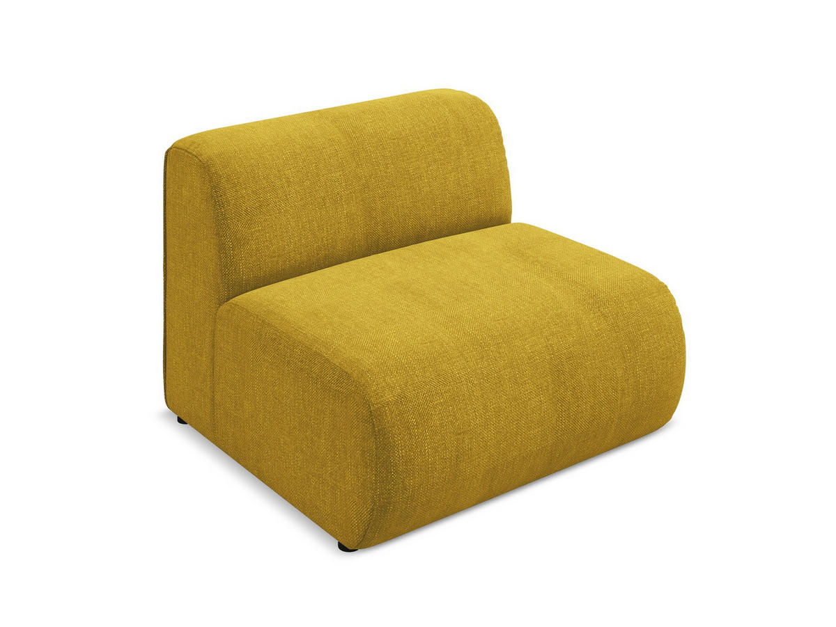 4-SITZER-SOFA Samt Stoff Grau - Schwarz/Grau, Kunststoff/Textil (319/70/89cm) - Makamii