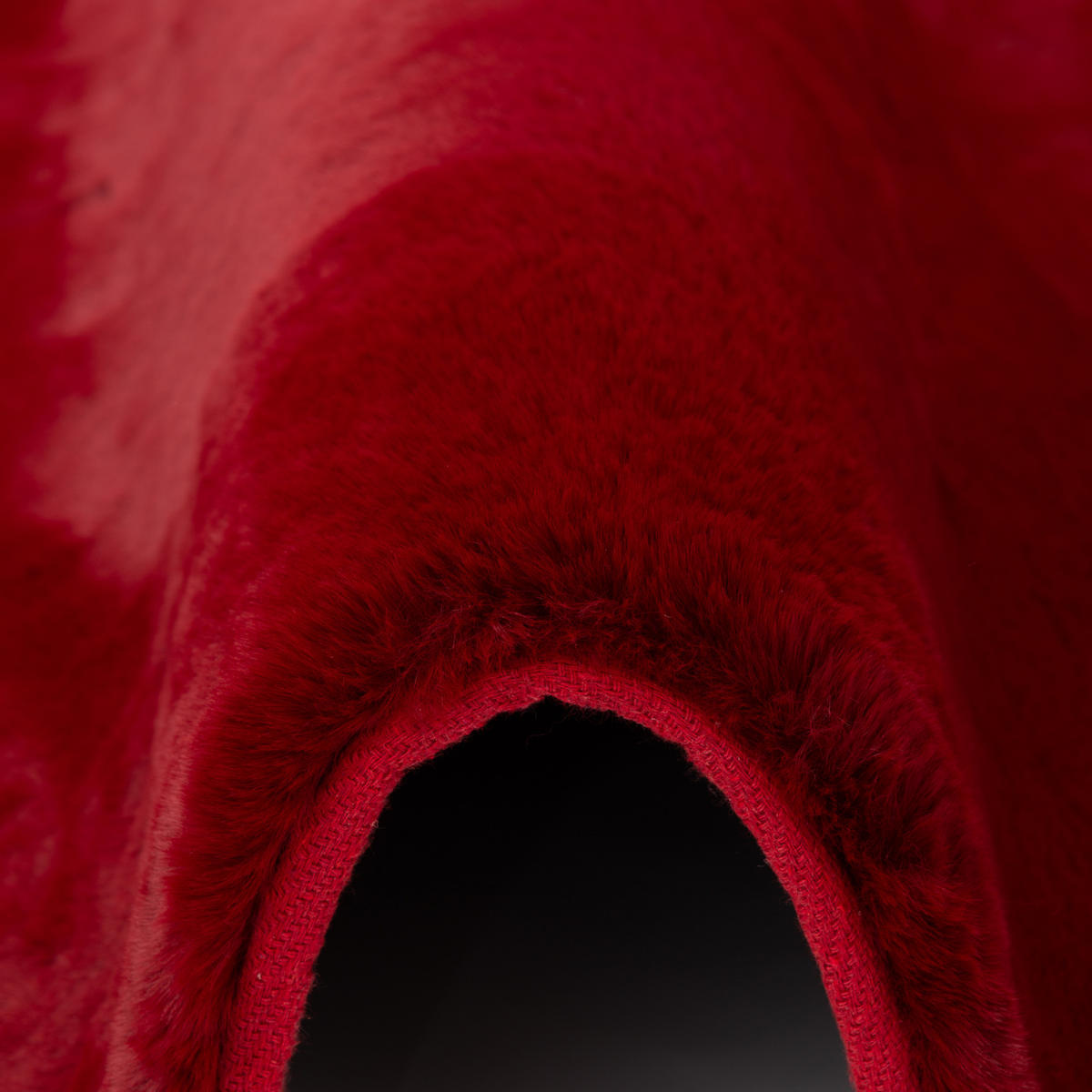 FELLTEPPICH LUXUS SUPER SOFT PLUSH - Rot, Textil (120/170cm) - Pergamon