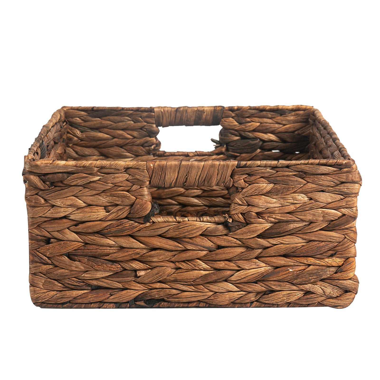 AUFBEWAHRUNGSKÖRBE LANZI 2ER-SET - Braun, Naturmaterialen (32/15/32cm) - IDIMEX