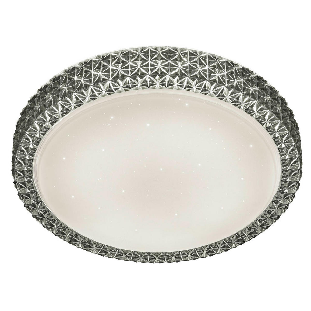 LED DECKENLEUCHTE Metall Acryl Anthrazit - Anthrazit, Metall (40/40/10.5cm)