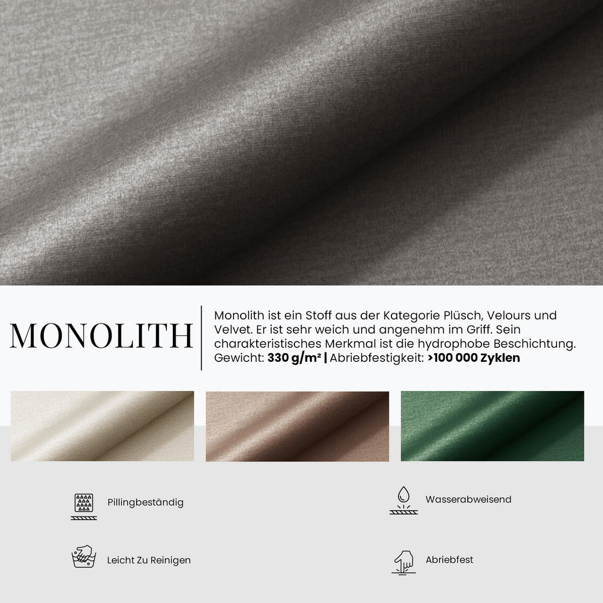 BOXBETT ELEKTRO 200/200 Hellgrau Velvet - H3 - Hellgrau, Holz/Textil (200/200cm) - MKS