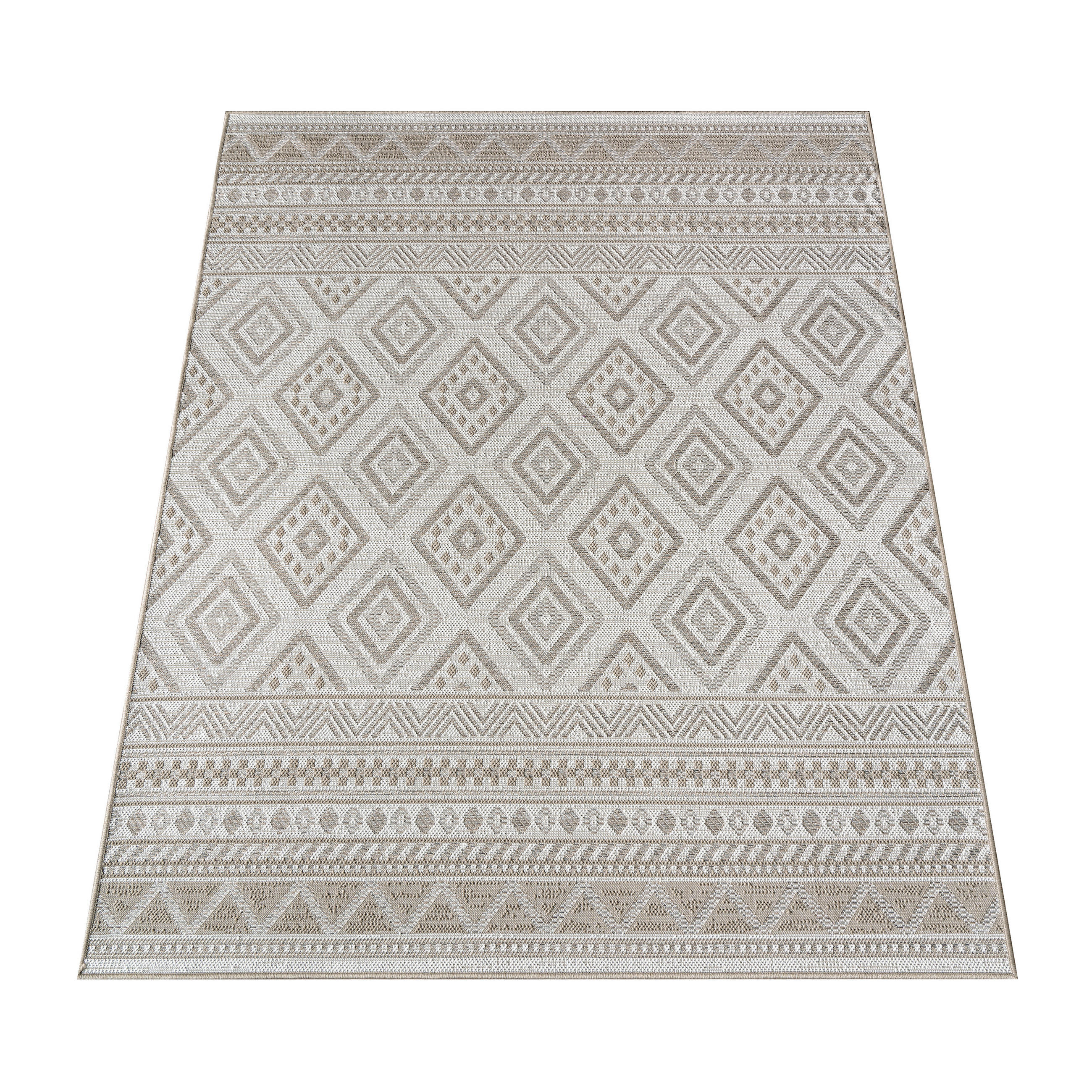 OUTDOORTEPPICH 200/280 cm Vermont 184 - Beige, Textil (200/280cm) - Paco Home
