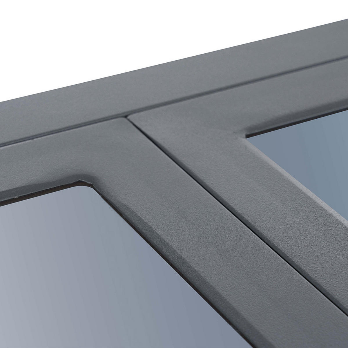 GARTENTISCH VERANO - Anthrazit, Glas/Metall (75/90/180cm) - Home Deluxe