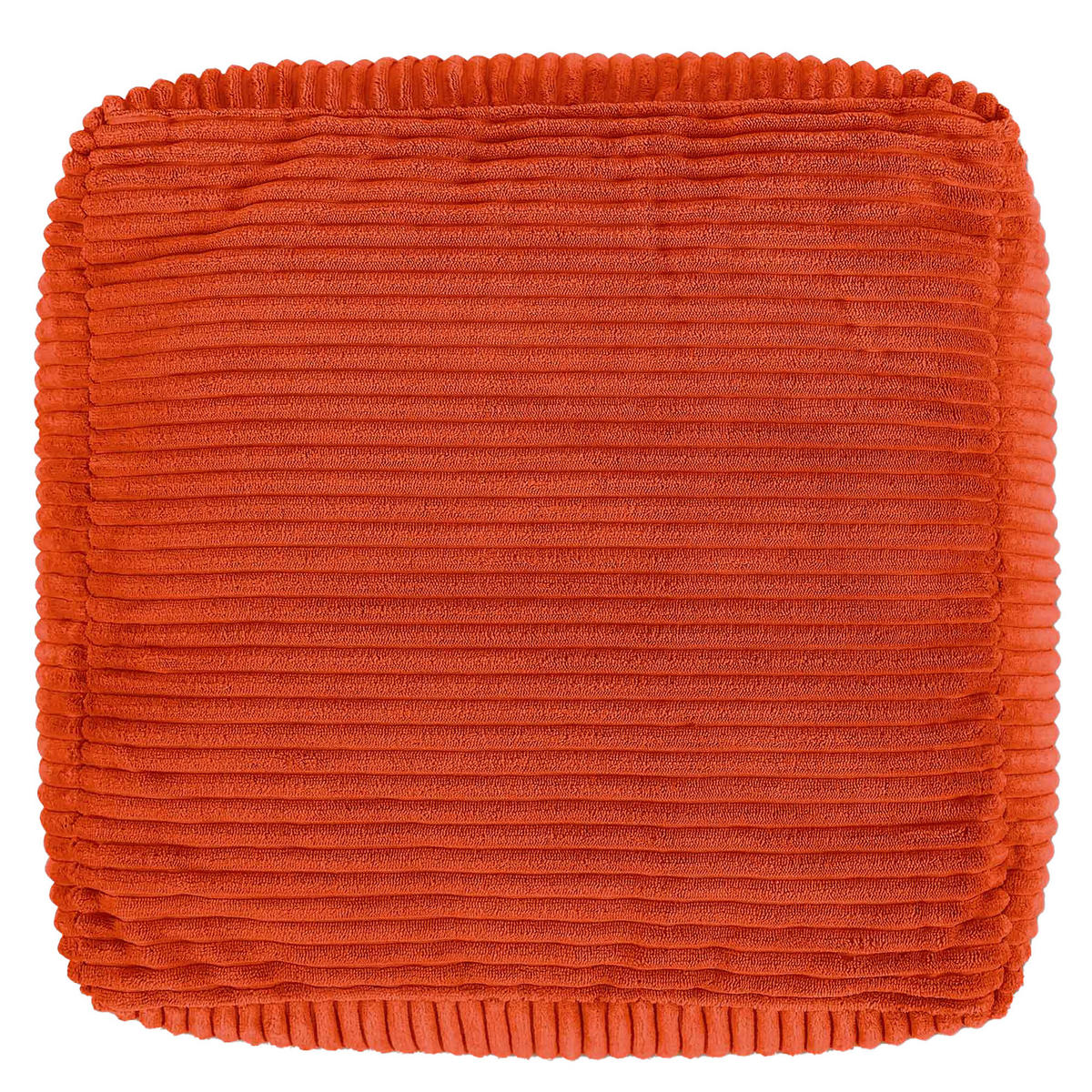 SITZPOUF Amara - Terra cotta, Textil (42/24/42cm) - icon