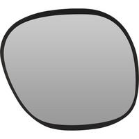 SPIEGEL in origineller Form 54/0,6/47 cm - Schwarz, Glas (0.6/47/54cm) - Home Styling Collection