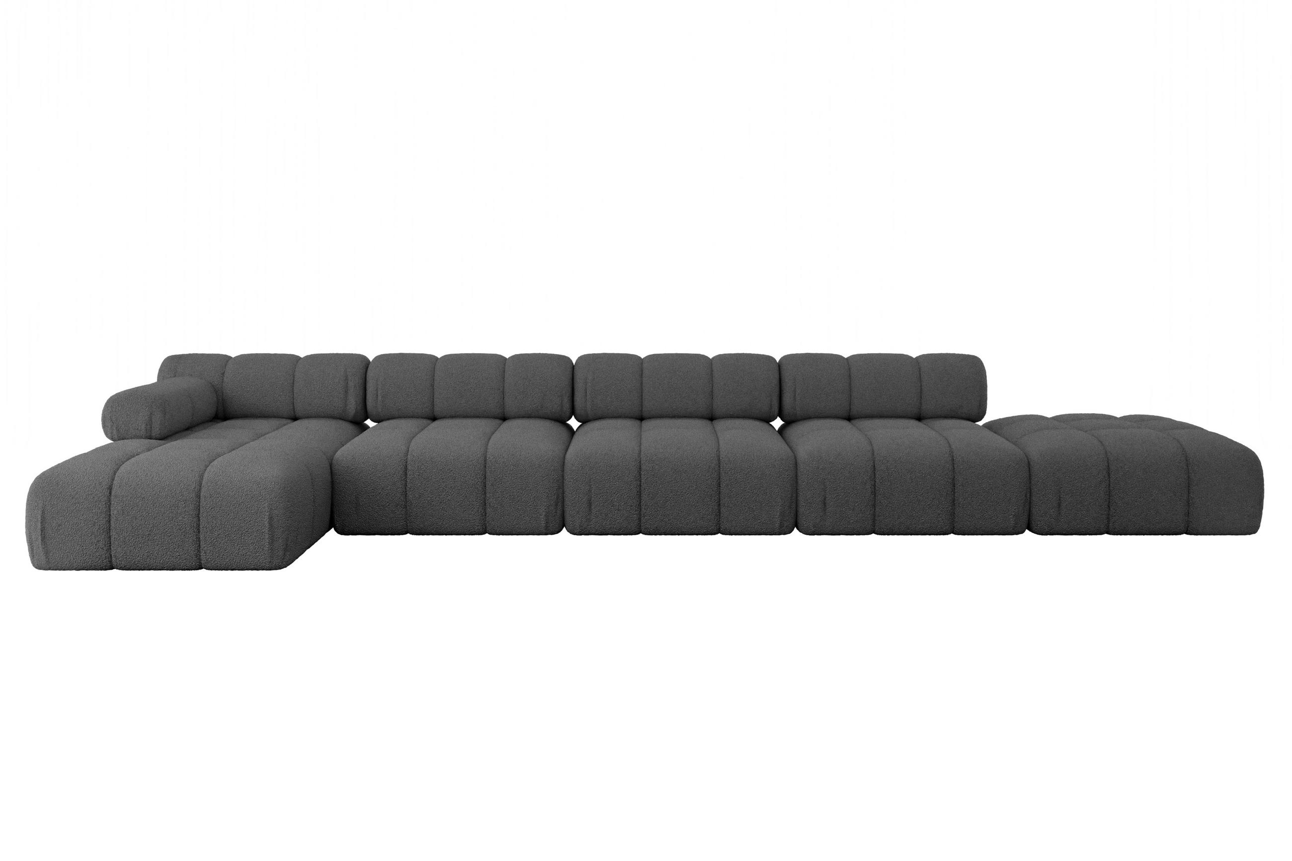 Altdecor Ecksofa Grau 475x160 cm