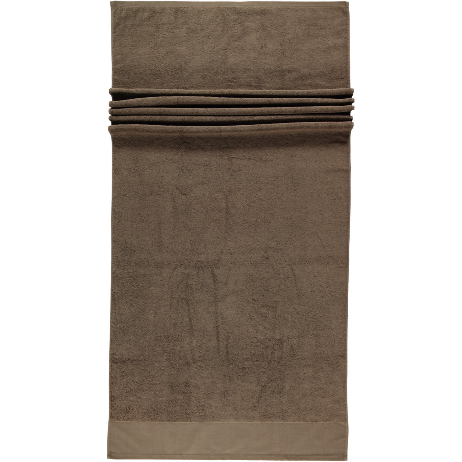 SAUNATUCH COMTESSE TAUPE - 58 - Braun, Textil (80/200cm) - Rhomtuft
