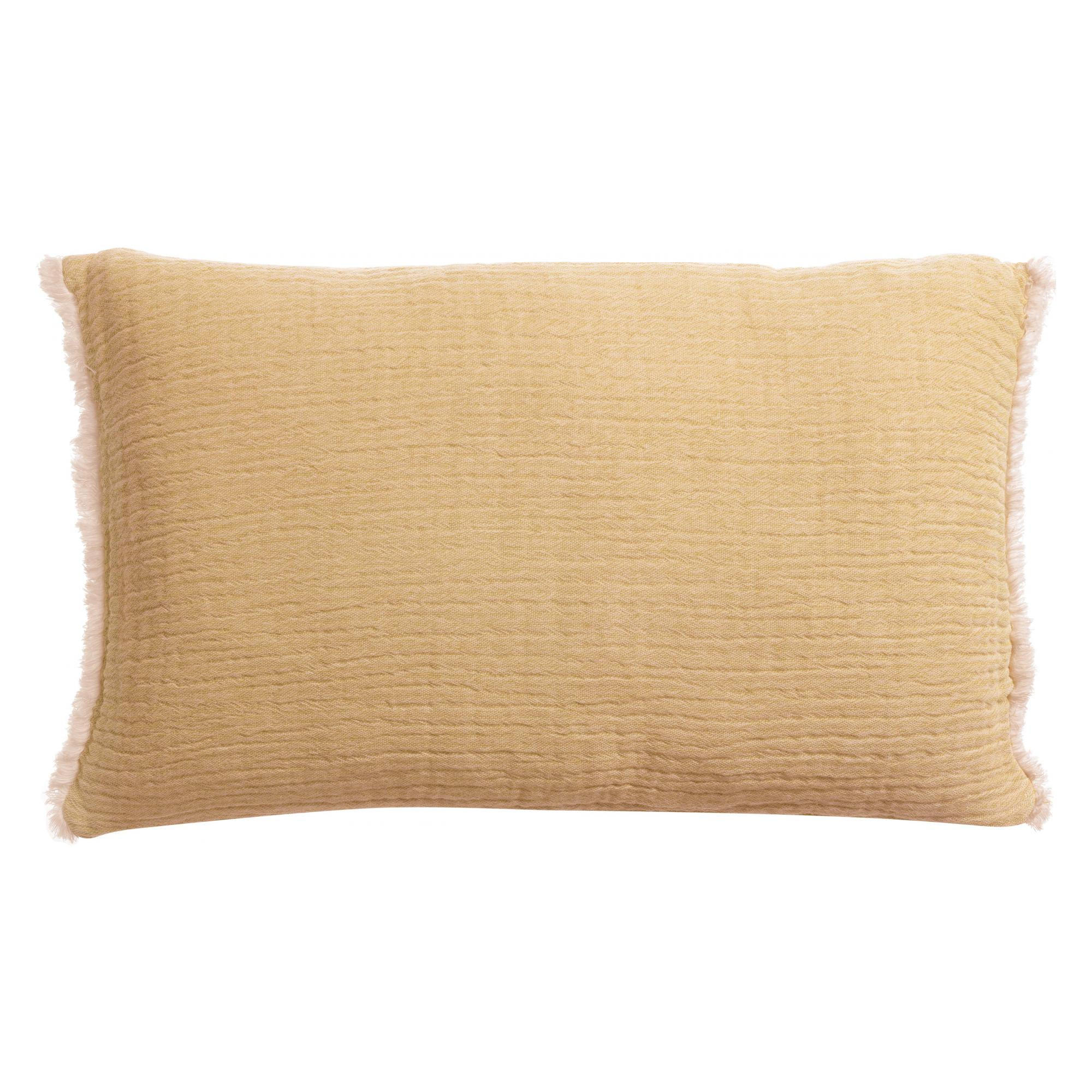 KISSEN Emilio mirabelle 30 x 50 cm - Beige, Textil (30/50cm) - Vivaraise
