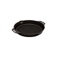 GRILLPFANNE Schwarz 30/30/4.5 cm GP35HT - Schwarz, Metall (30cm) - PETROMAX 