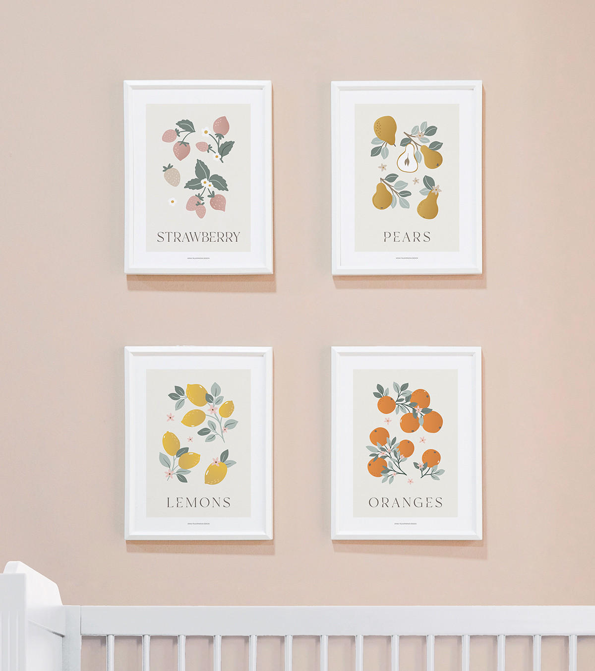 POSTER Zitrone, 30x40 cm - Beige/Gelb, Papier (30/1/40cm) - Lilipinso