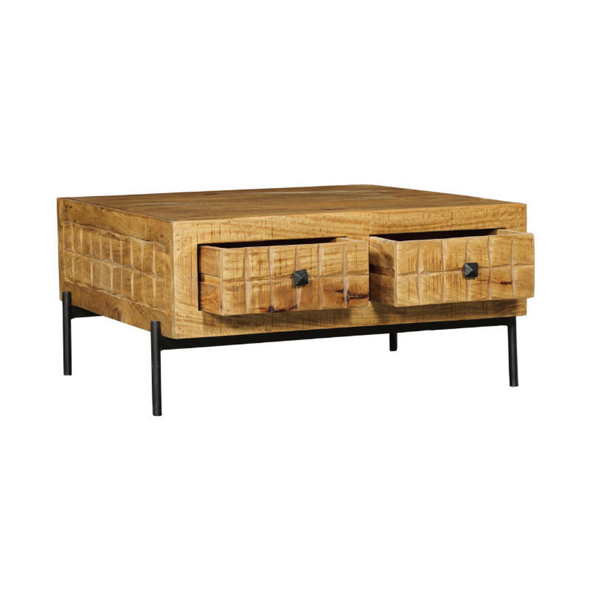 COUCHTISCH Brandy Braun 80/80/40 cm - Braun, Holz (80/80/40cm) - Starfurn