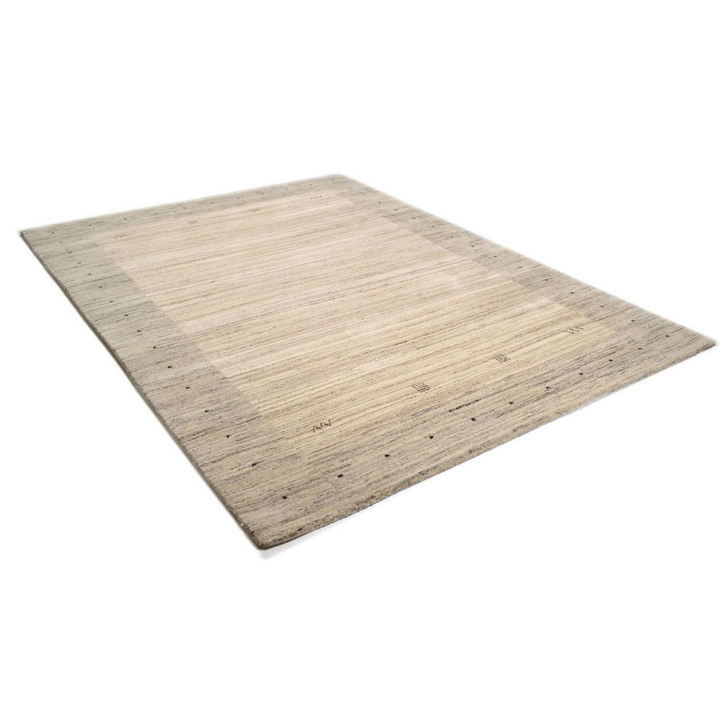 Thumbnail - Theko Gabbeh-Wollteppich, Beige, Textil, Orientalisch, Rechteckig, 120x180 cm, für Fußbodenheizung geeignet, Teppiche & ...
