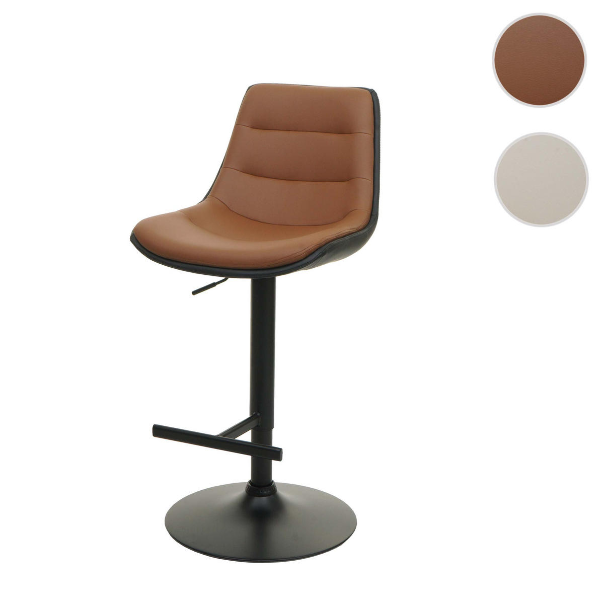 BARHOCKER Braun - Braun, Textil (53/116/47cm) - MCW