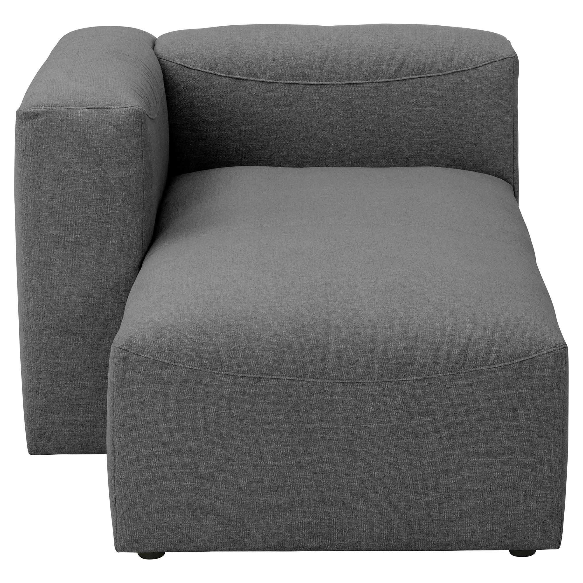 58aufmkessel Longchair Anthrazit 100x73x160 cm
