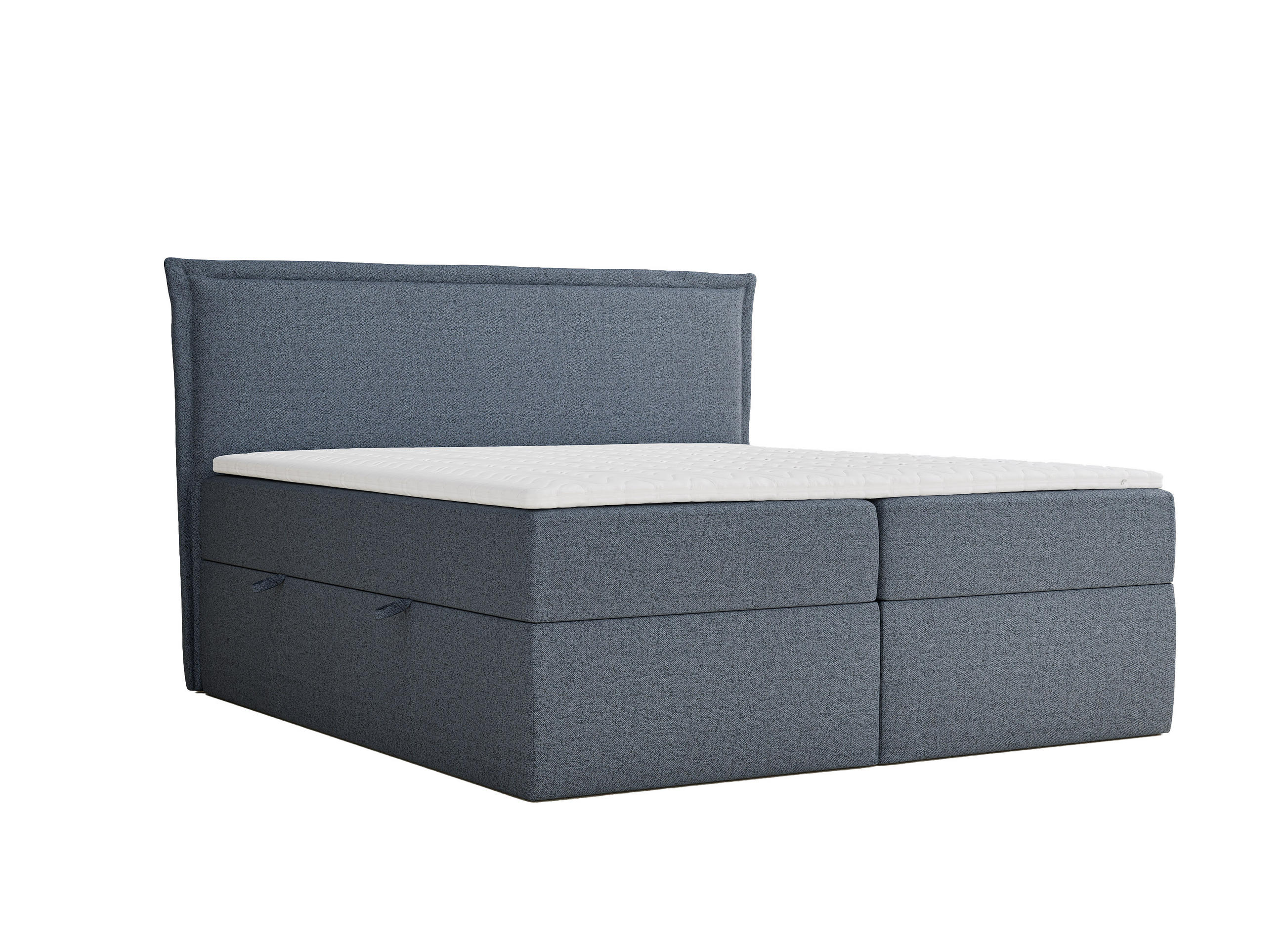 Maison de Reve Boxbett Blaugrau 140x200 cm