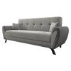 SCHLAFSOFA Kaja - Greige/Hellgrau, Holz/Textil (228/93/90cm) - MIRJAN24