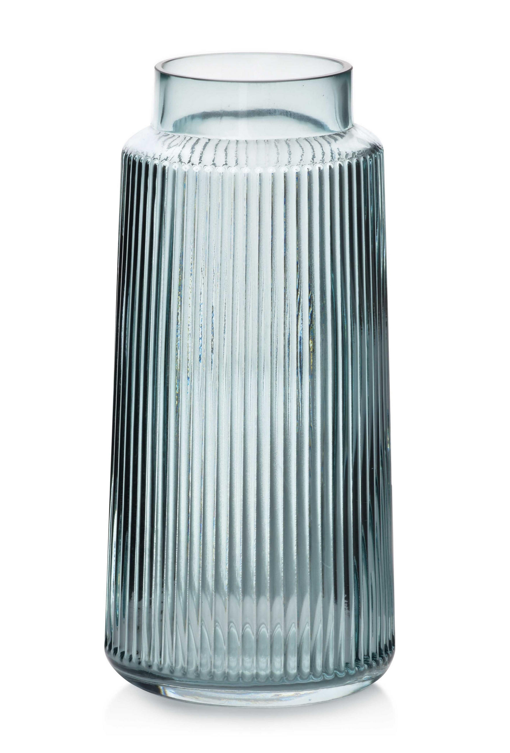 VASE Serenite Transparent 13/13/26 cm Glas - Transparent, Glas (26cm) - Mondex