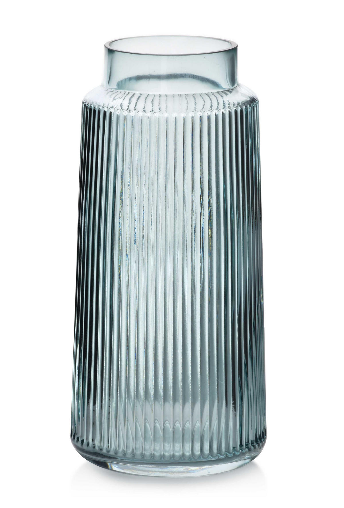 VASE Serenite Transparent 13/13/26 cm Glas - Transparent, Glas (26cm) - Mondex