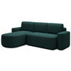 ECKSOFA RUMA - Dunkelgrün (Enjoy 35) - Dunkelgrün, Holzwerkstoff (285/180cm) - Möblo